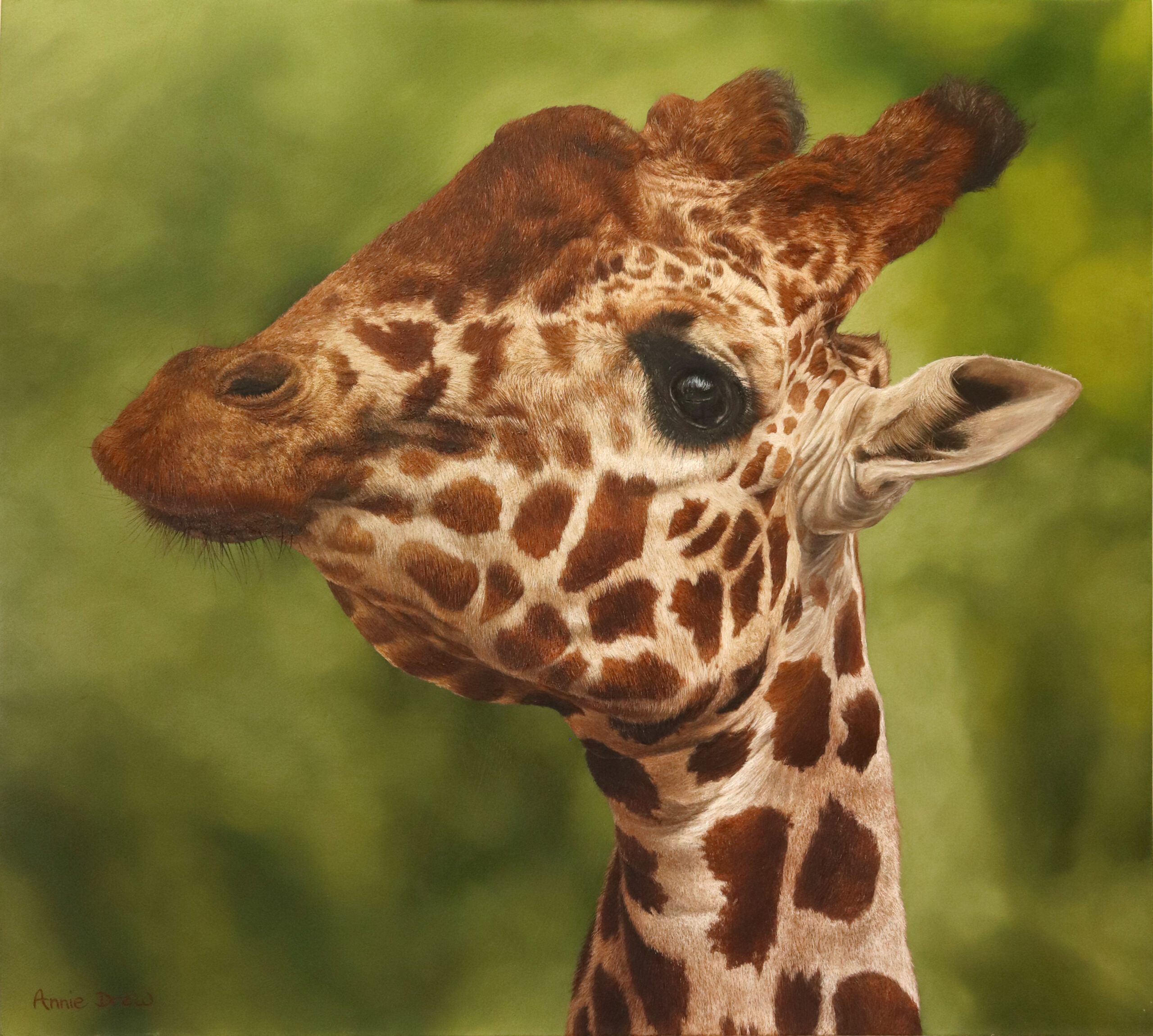 Finished Giraffe painting